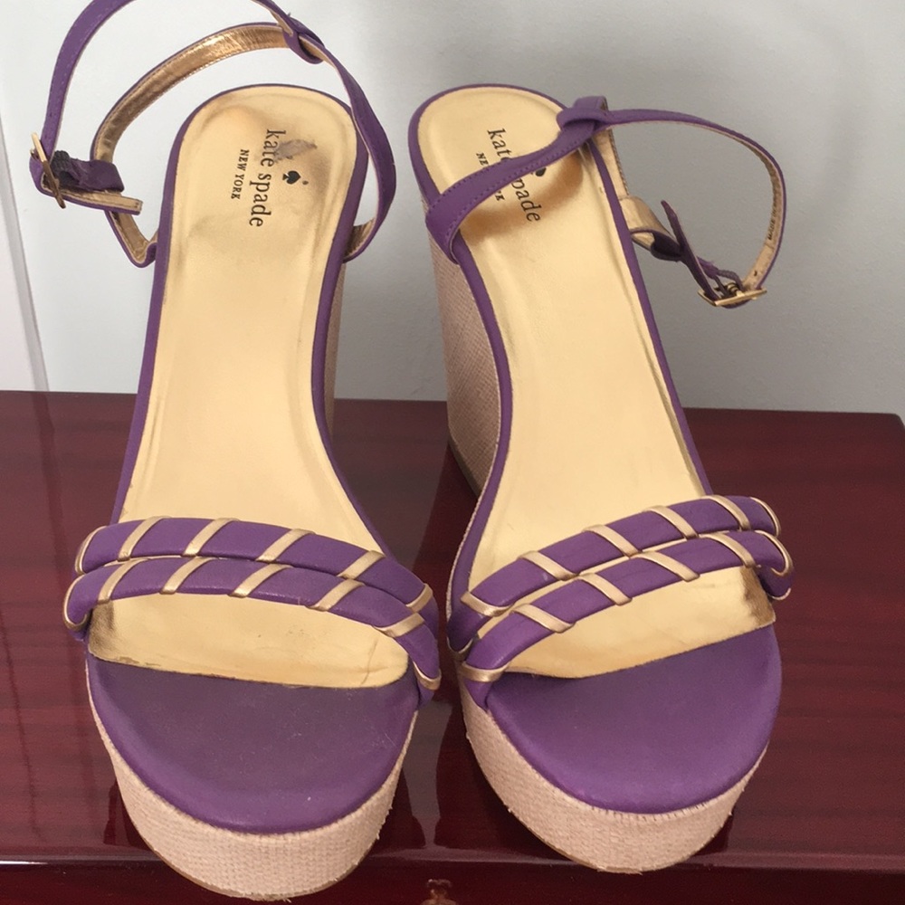Kate Spade black heel sandals